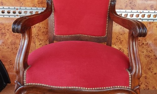 Réfection chaire vintage Roquemaure
